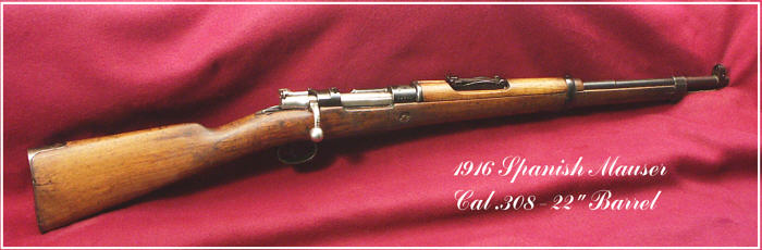 Spanish Mauser 1916